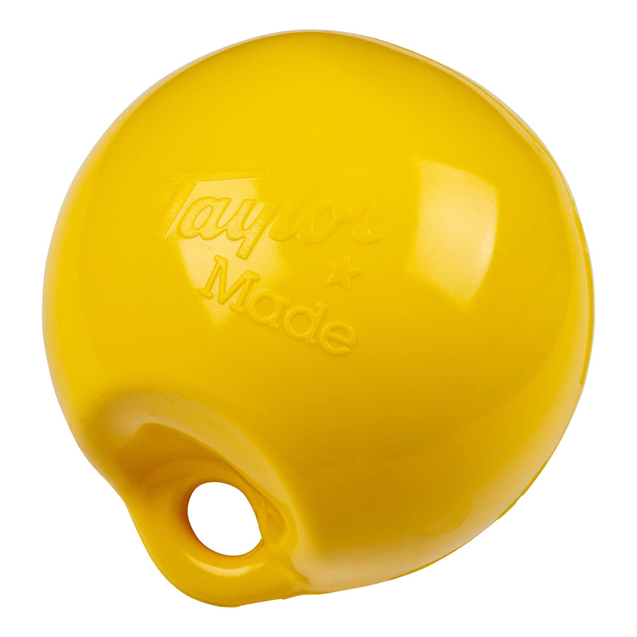 Taylor Made Buoy Personal Watercraft - Neon Yellow — Quick Attaching with Flex Areas for Conforming Fit - Inflation Valve for Pressure Adjustment - Includes Suction Cup, Securing Line - 2020108683