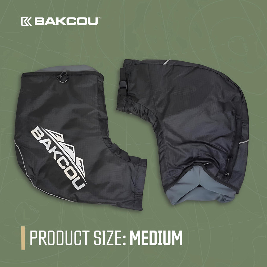 Cold Weather Bakcou Handlebar Mitts - Windproof, Waterproof, Oversized for Rain, Snow, and Cold, Weatherproof Mittens to Keep You Cozy