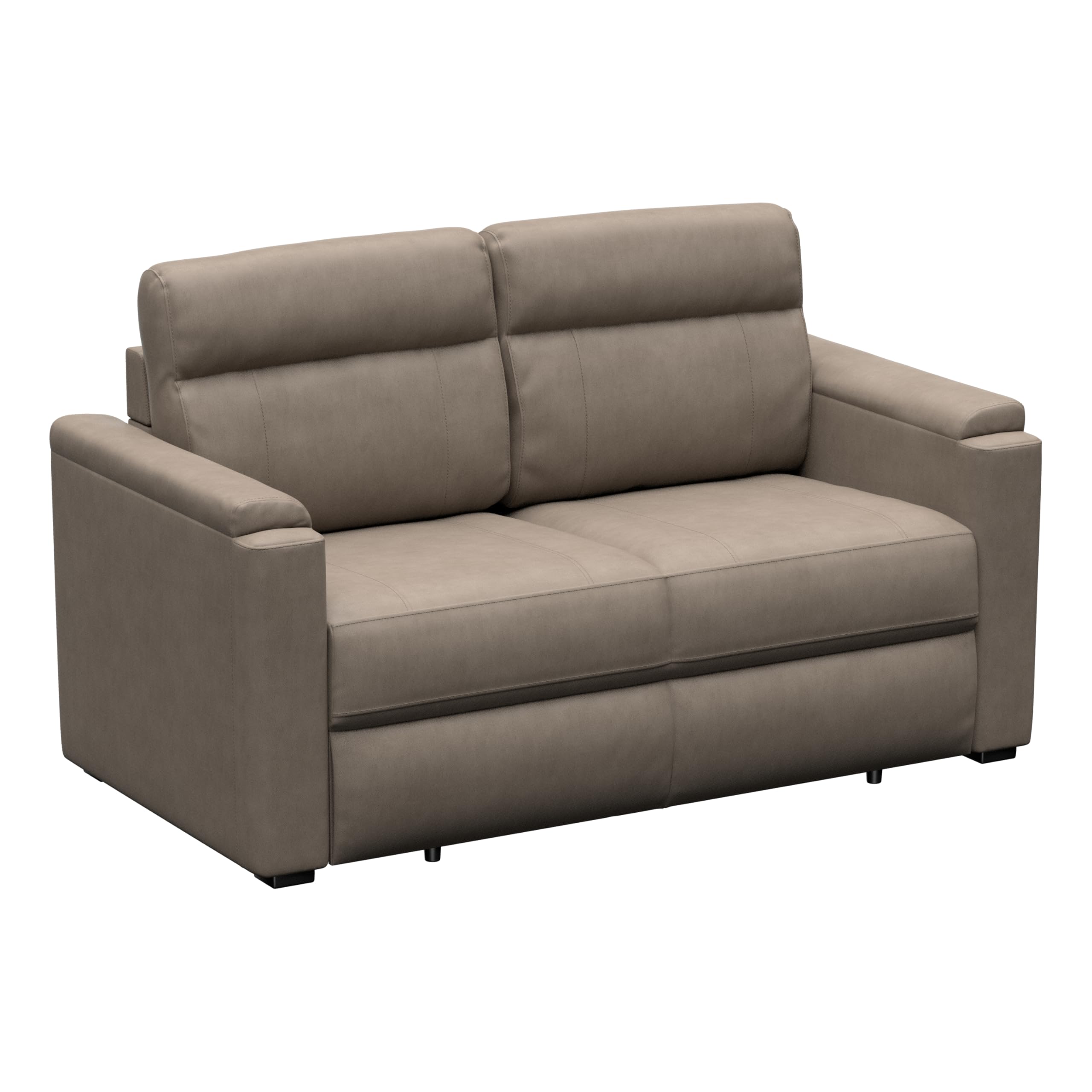 Thomas Payne Heritage Series Signature 62" Driftwood RV Rest Easy Sleeper Sofa with Easy-to-Use Fold-Out Mechanism, 81" Bed Depth - 2024044235