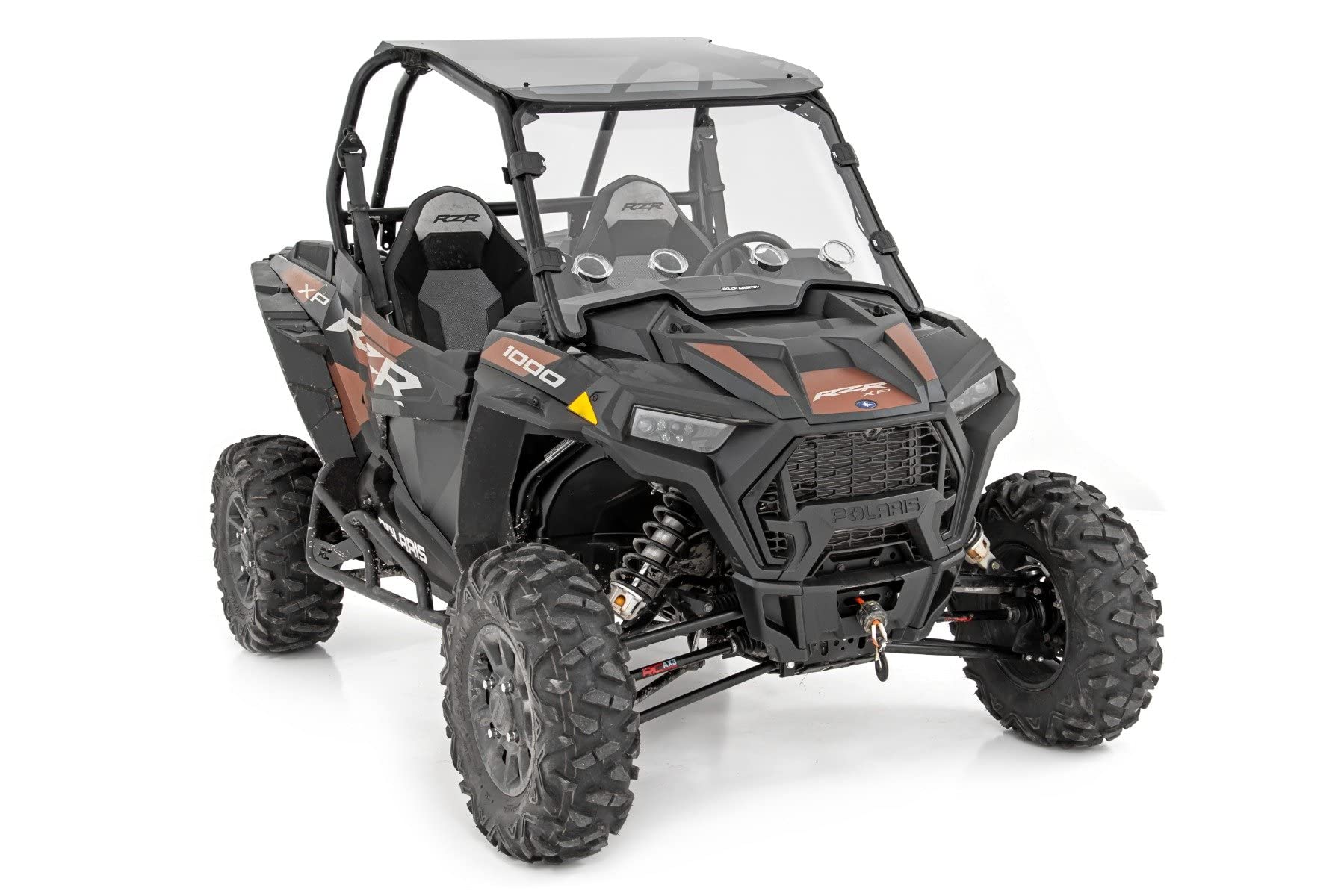 Rough Country Rock Sliders for RZR XP 1000 Polaris | 2-Seater - 93064