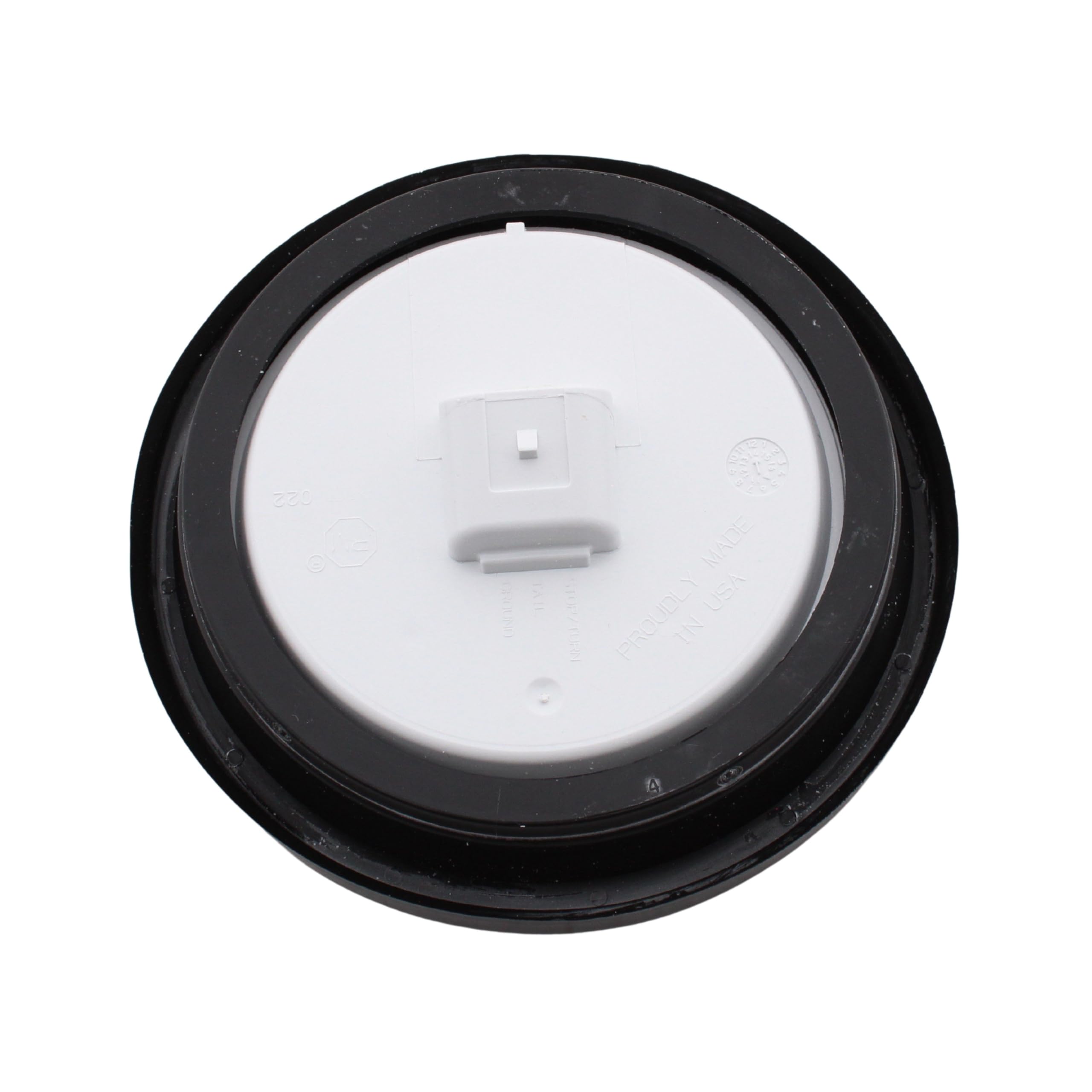 Led Back-Up Light Peterson 817KC-7, Round, Amp, Grommet-Mount, Kit, 4"