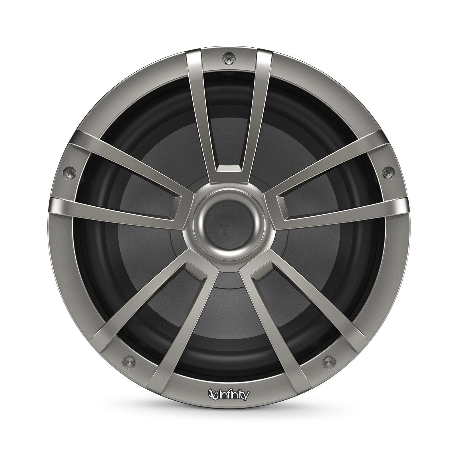 10 Inch Infinity 1022MLT Marine RGB LED Subwoofer - Titanium