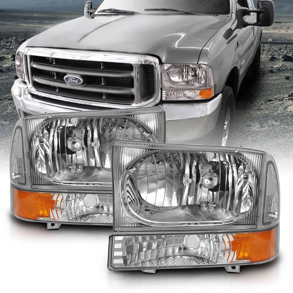 111458 Anzo, Usa Projector Headlamps Fits Ford E-450 Super Duty