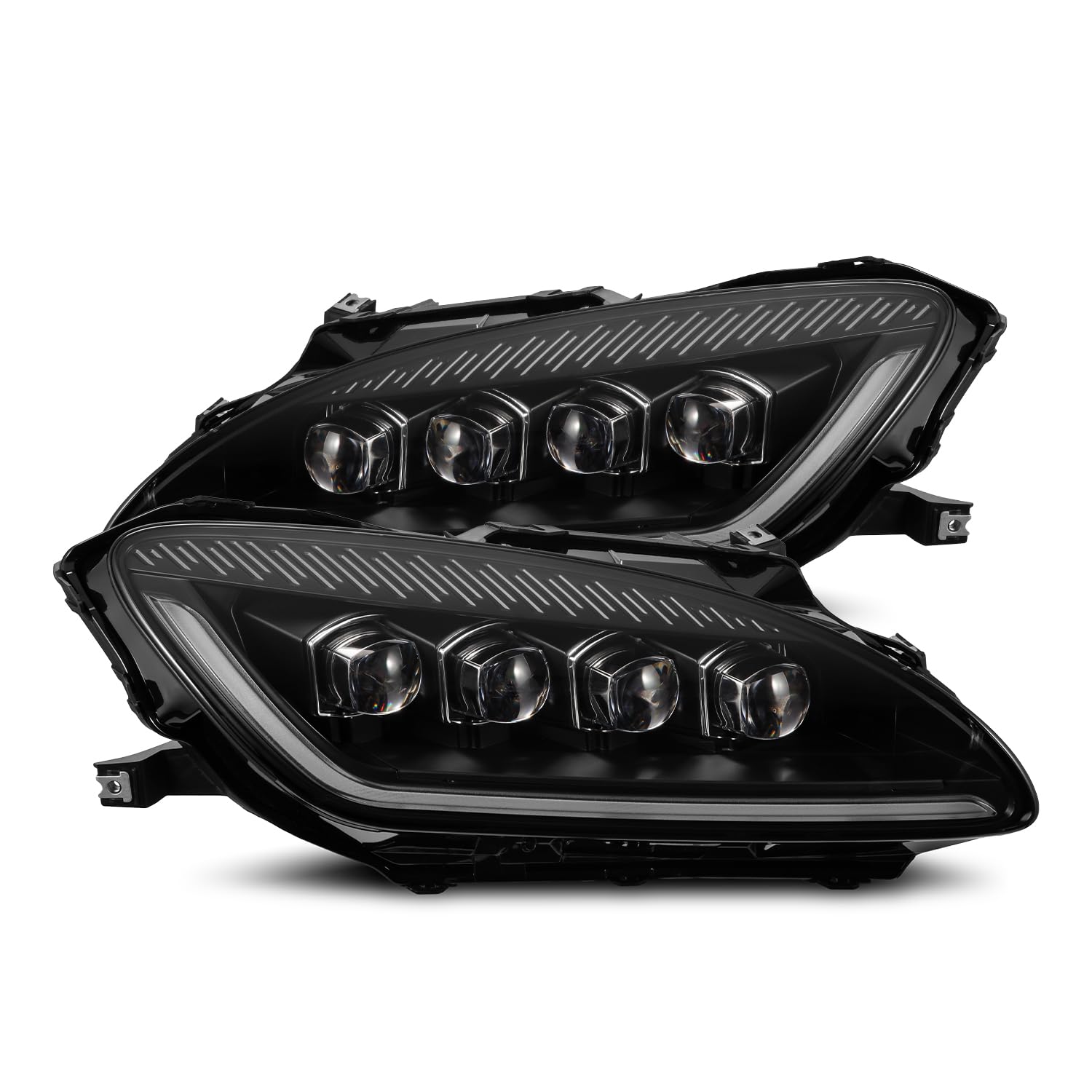 NOVA-Series LED Headlights Black for 99-09 Honda S2000 AlphaRex Projector Headlights