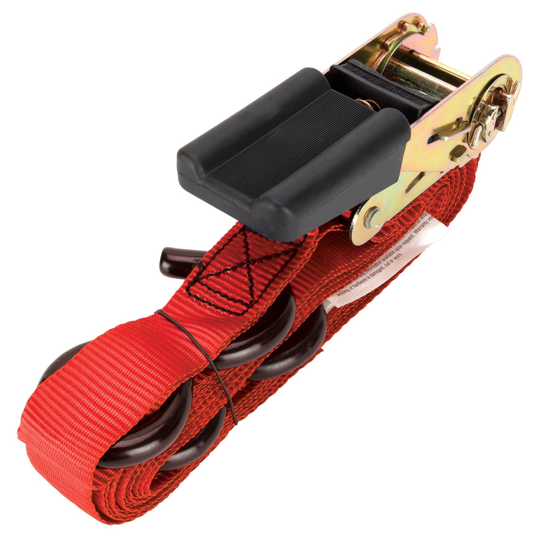 15' Performance Tool W1825 Ratcheting Tie Down SecureX - Heavy Duty Straps for Safe and Secure Transport of Cargo, Equipment, and More