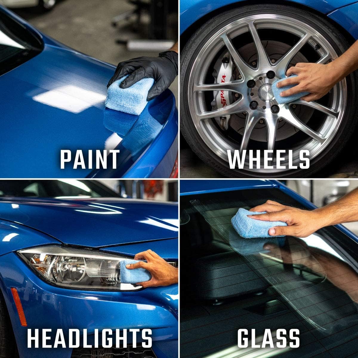 Chemical Guys HydroSlick SiO2 Intense Gloss Ceramic Coating HyperWax - High Shine and Long-Lasting Protection, Ceramic Coating for Cars, Safe for Trucks, SUVs, Motorcycles, RVs, and More - 16 fl oz