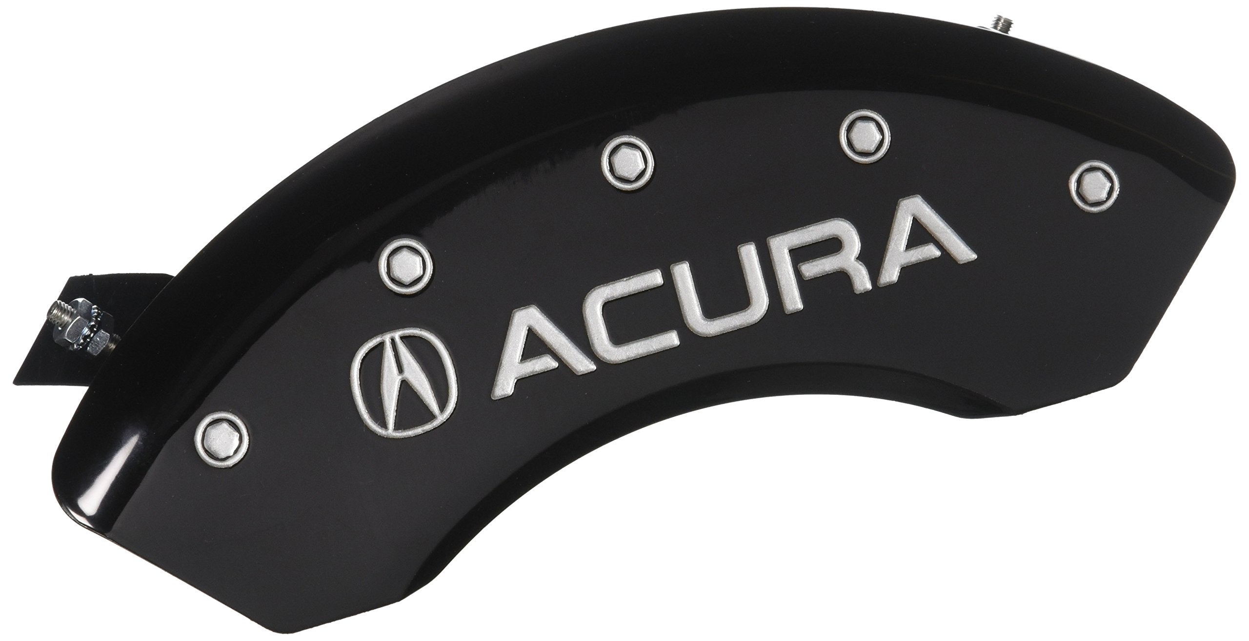 MGP Caliper Covers Black Powder Coat Finish 39002SACUBK Engraved Caliper Cover with Silver Characters, Set of 4 Acura/Acura