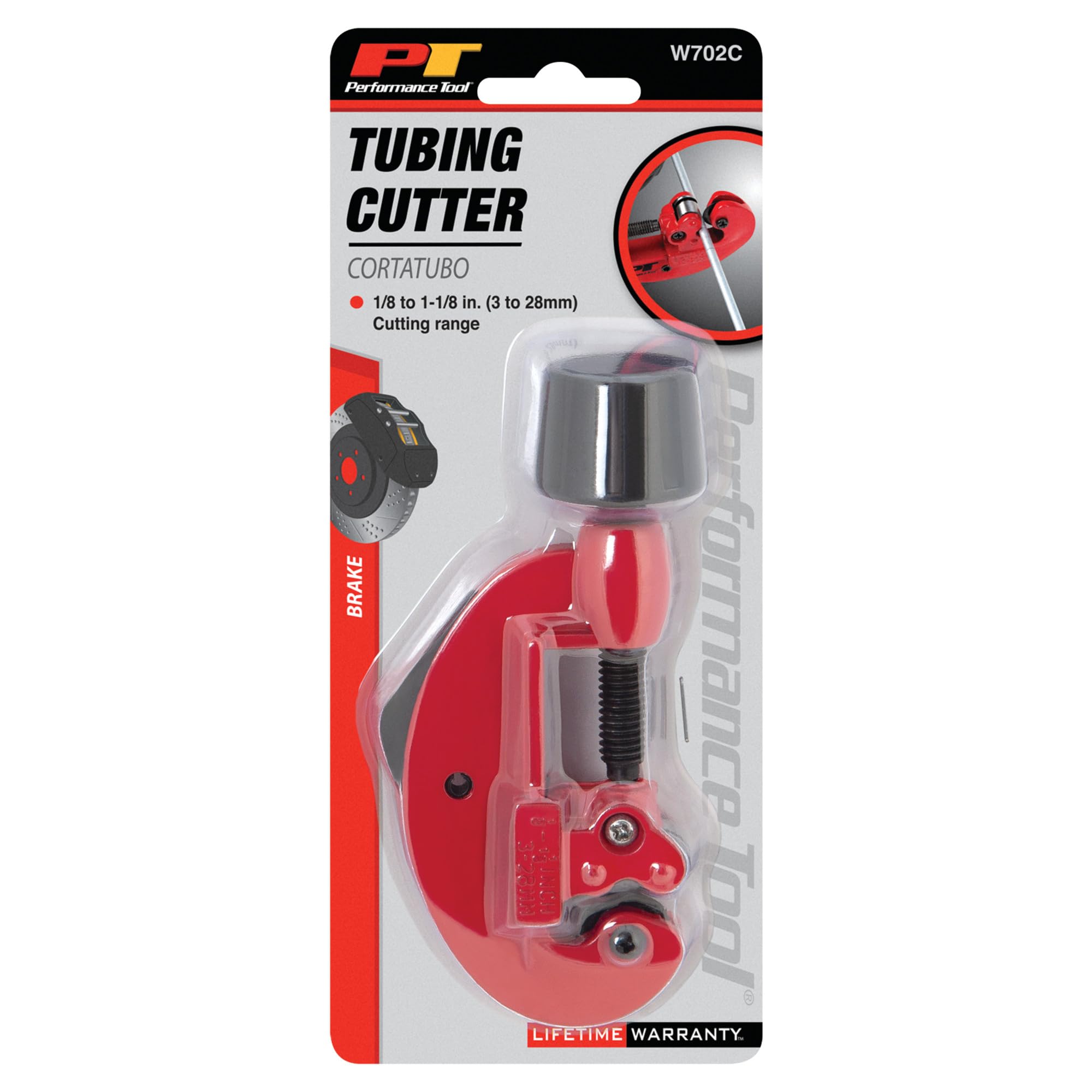 W702C Performance Tool Tubing Cutter - Professional Grade Pipe Cutting Tool for Copper, Brass, Aluminum, Thin Stainless Steel and Plastic Pipes