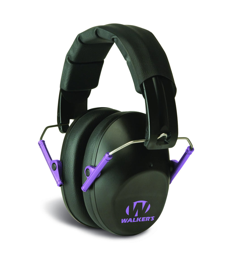 Low Profile Walker's Folding Muff, Purple Accent