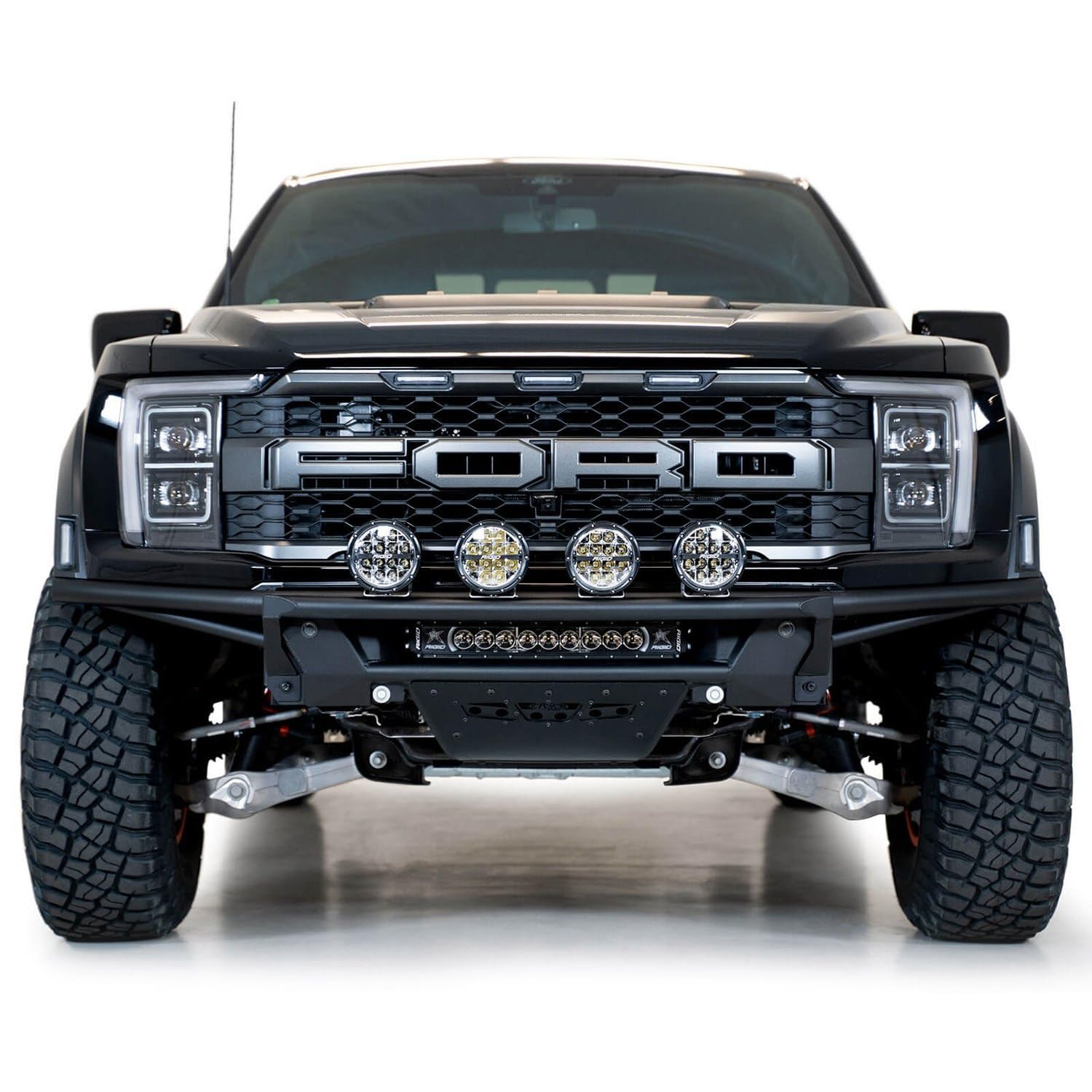 21-22 Ford Raptor Addictive Desert Designs PRO Bolt-On Add-On Light Hoop (Req F218102070103) (L2157021701NA)
