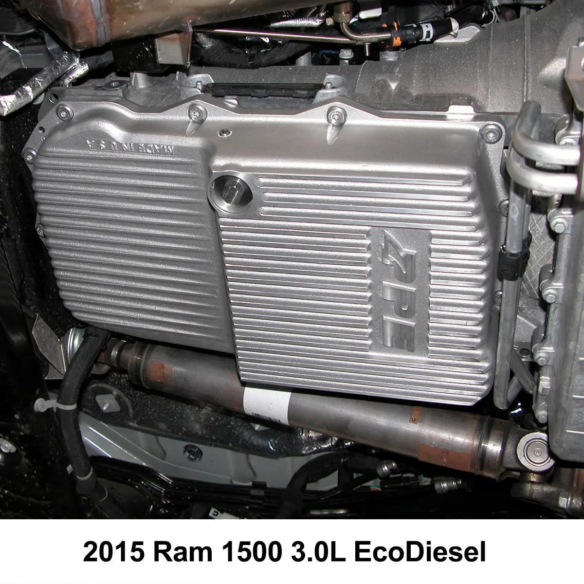 Heavy-Duty Cast Aluminum PPE Transmission Pan (Raw) 228053000 Compatible with Ram 2013-2021+ 5.7L V8 Gas, 3.0L EcoDiesel or Dodge 2015-2021+ Challenger/Charger 5.7L V8, 6.4L V8 Gas with 8HP70/8HP75