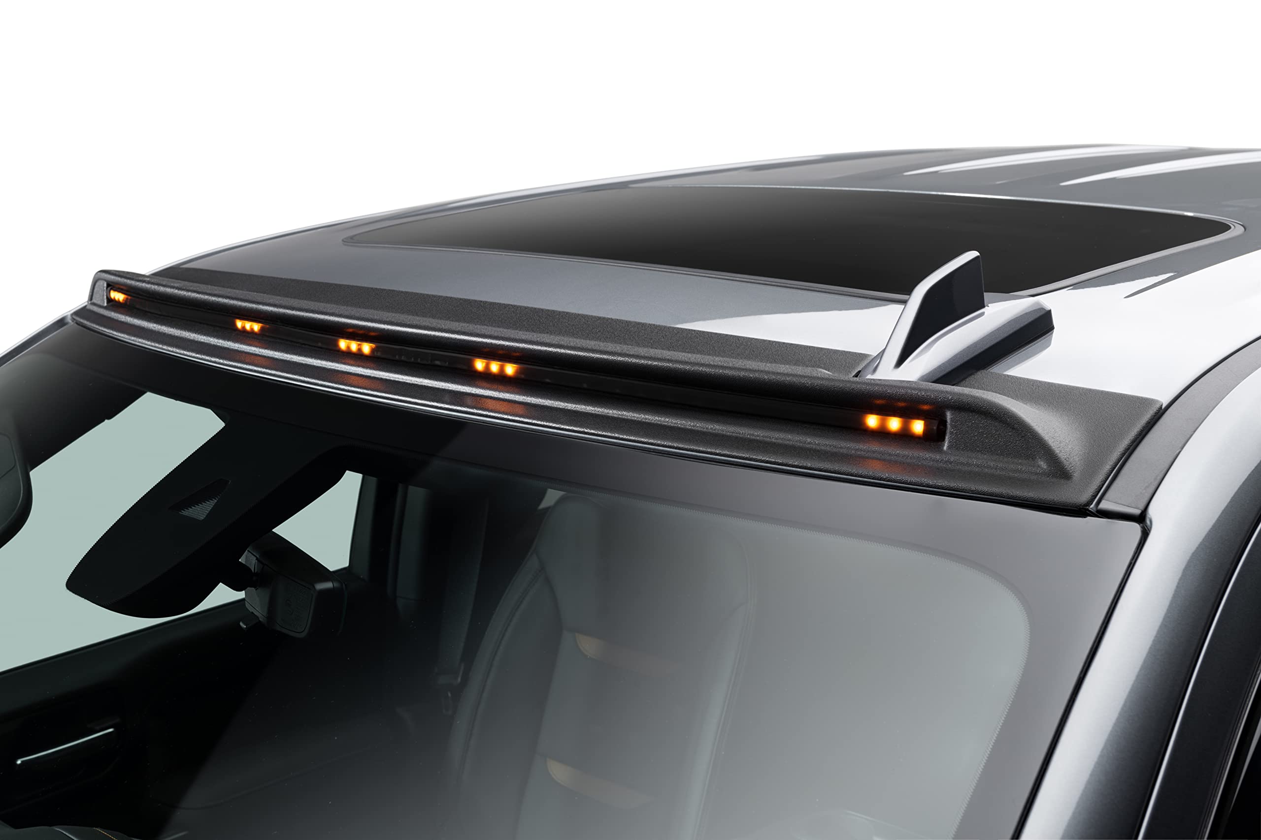 Aerocab/Marker Light Auto Ventshade [AVS] | Fits 2022-2024 Toyota Tundra, 1 pc. | Black - 698294