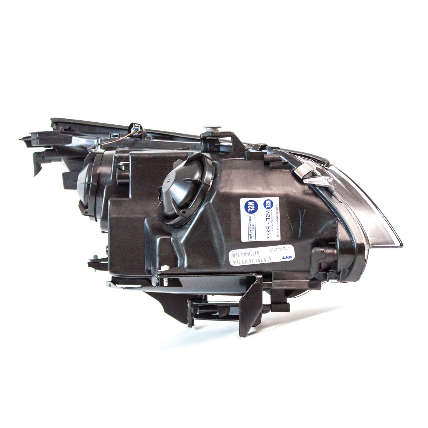 Left TYC Headlight Assembly Compatible with 2004-2007 BMW 5 Series