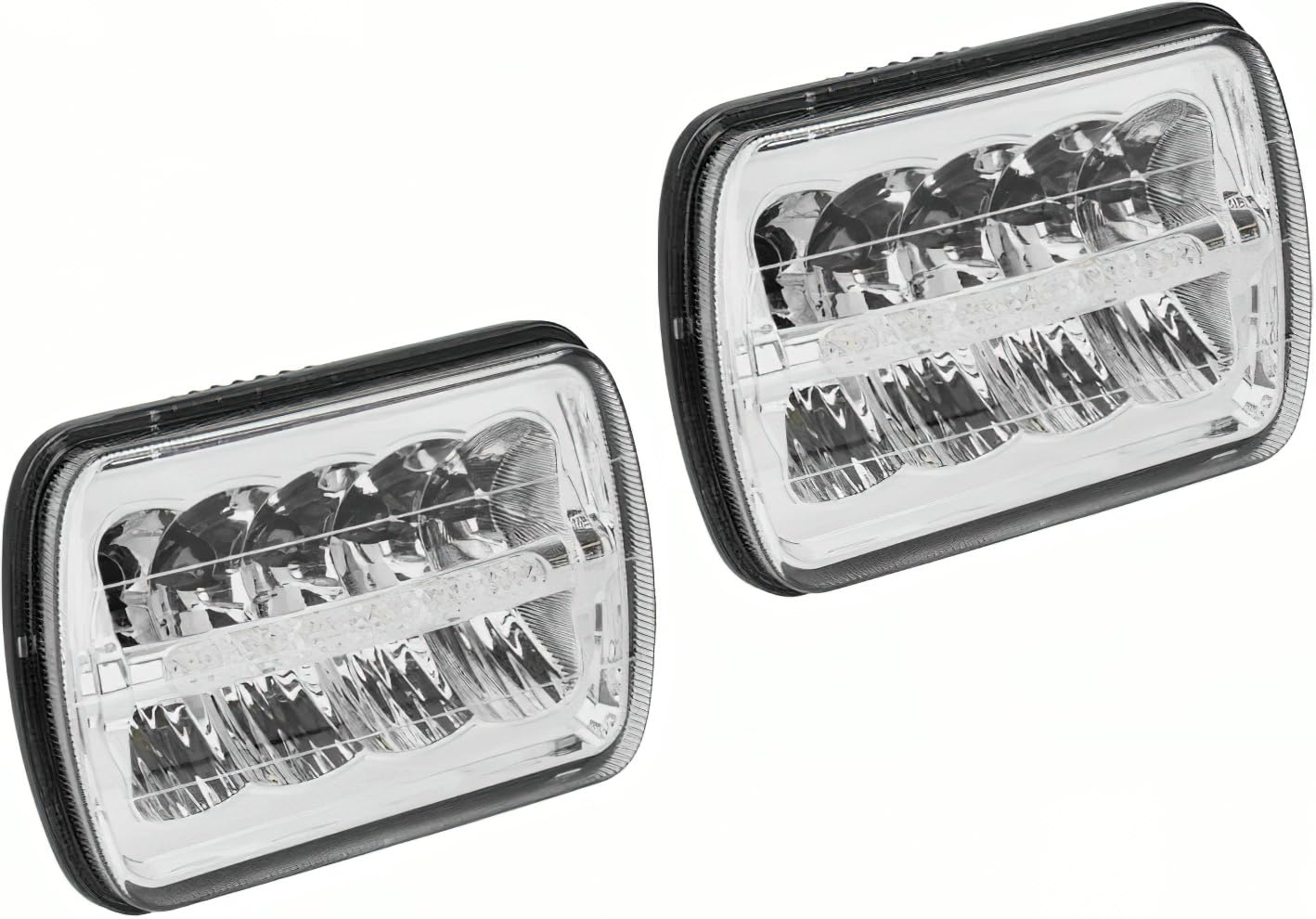 5"x7" Sealed Beam LED Headlights - Metra (MTRDL-5X7)