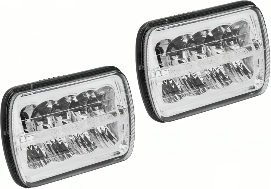 5"x7" Sealed Beam LED Headlights - Metra (MTRDL-5X7)