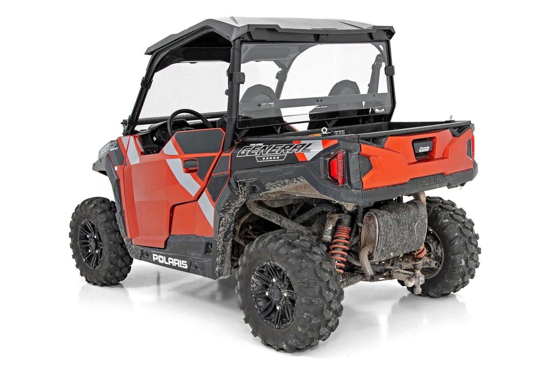 Polaris General Rear Windshield for Rough Country - 98162012