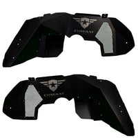 Battle Ready Combat Off Road Aluminum Inner Fender Kit - Front Pair -Compatible with Jeep JL/JLU