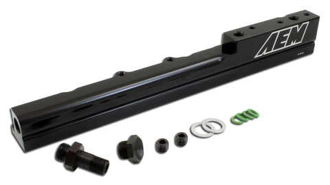 High Volume AEM 25-103BK Black Fuel Rail