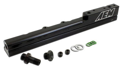 High Volume AEM 25-103BK Black Fuel Rail