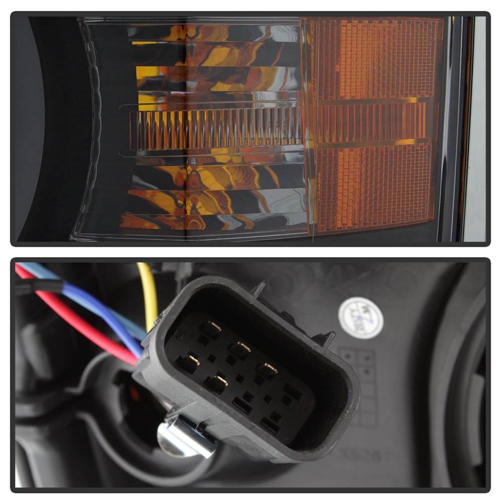 Projector Headlight Xtune PRO-JH-CS14-LBDRL-BK, 1 Pack