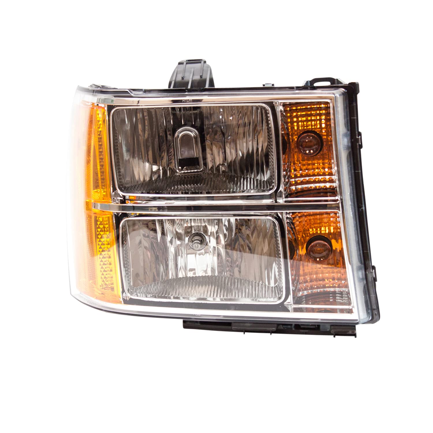 Right TYC Headlight Assembly Compatible with 2007-2013 GMC Sierra Pickup