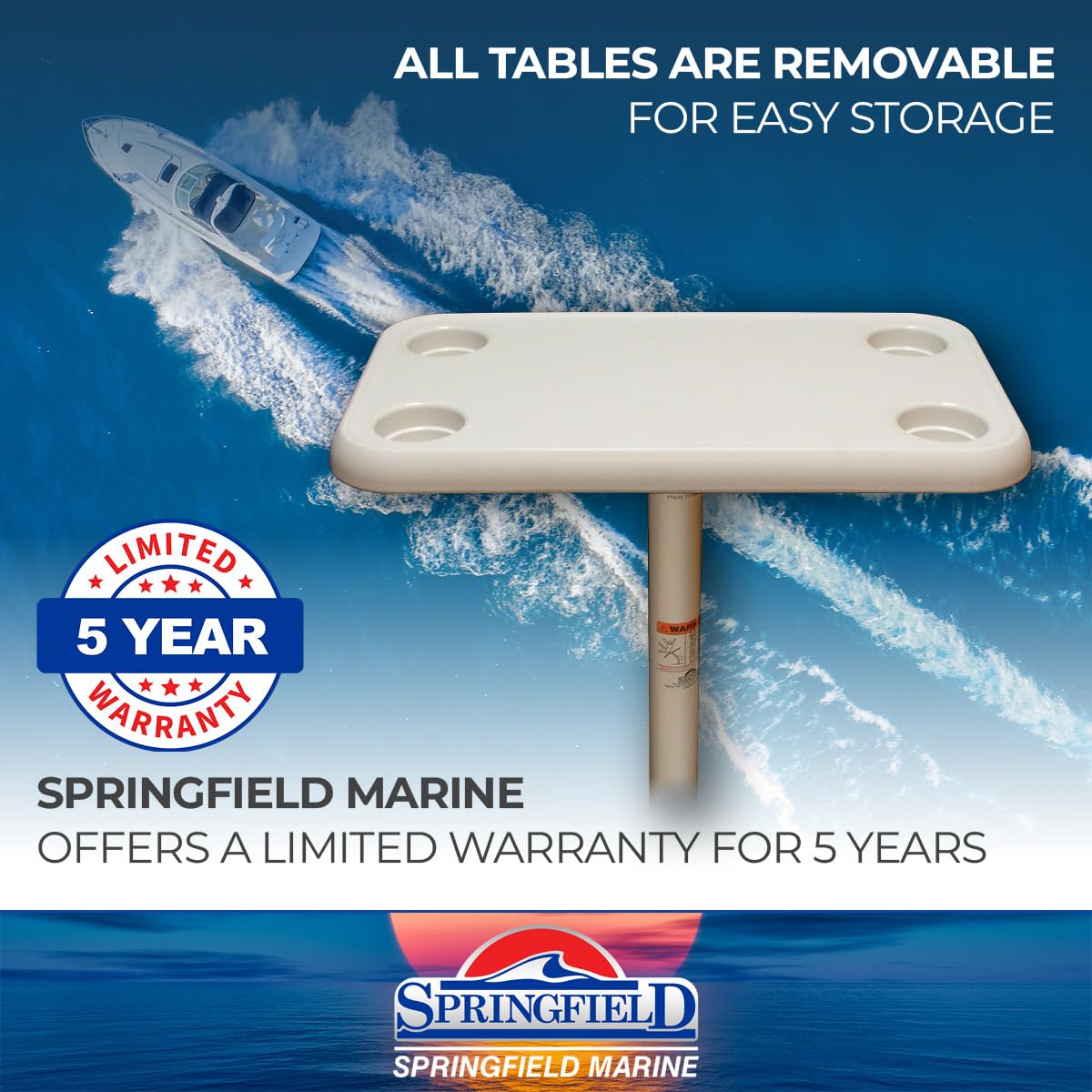 Table Set SPRINGFIELD Thread-Lock RECT