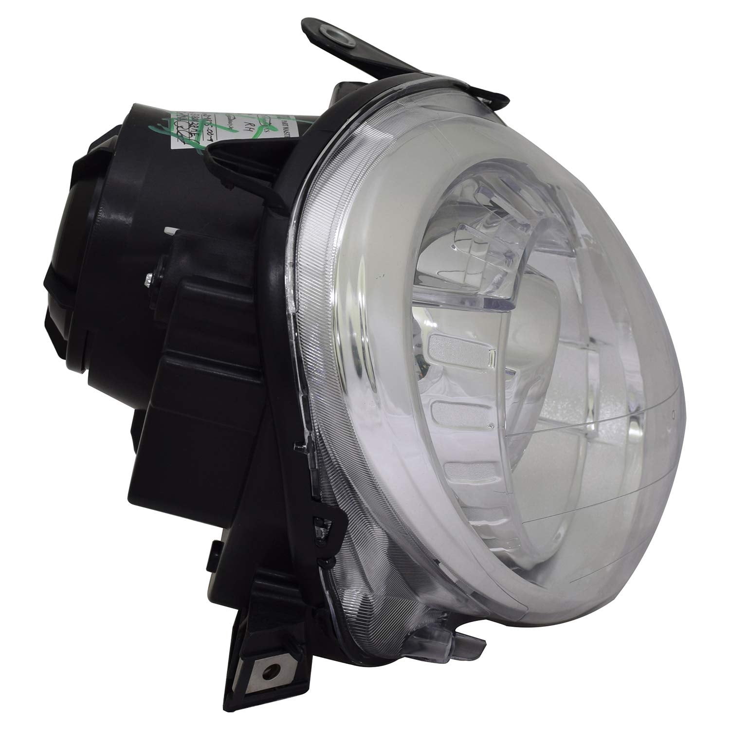 Right TYC Headlight Assembly Compatible with 2012-2019 Fiat 500