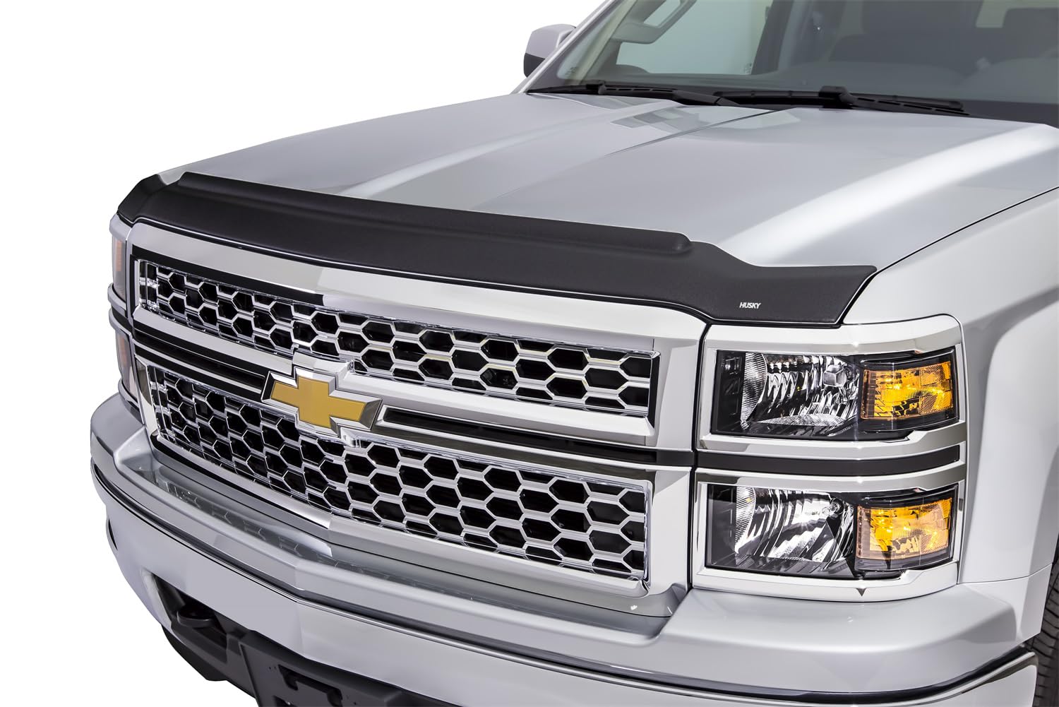 Aeroskin II Hood Protector Husky Liners | Fits 2021-2026 Chevrolet Suburban & Tahoe | Low Profile Deflector/Bug Shield - 1 pc., Textured Black | 2830177