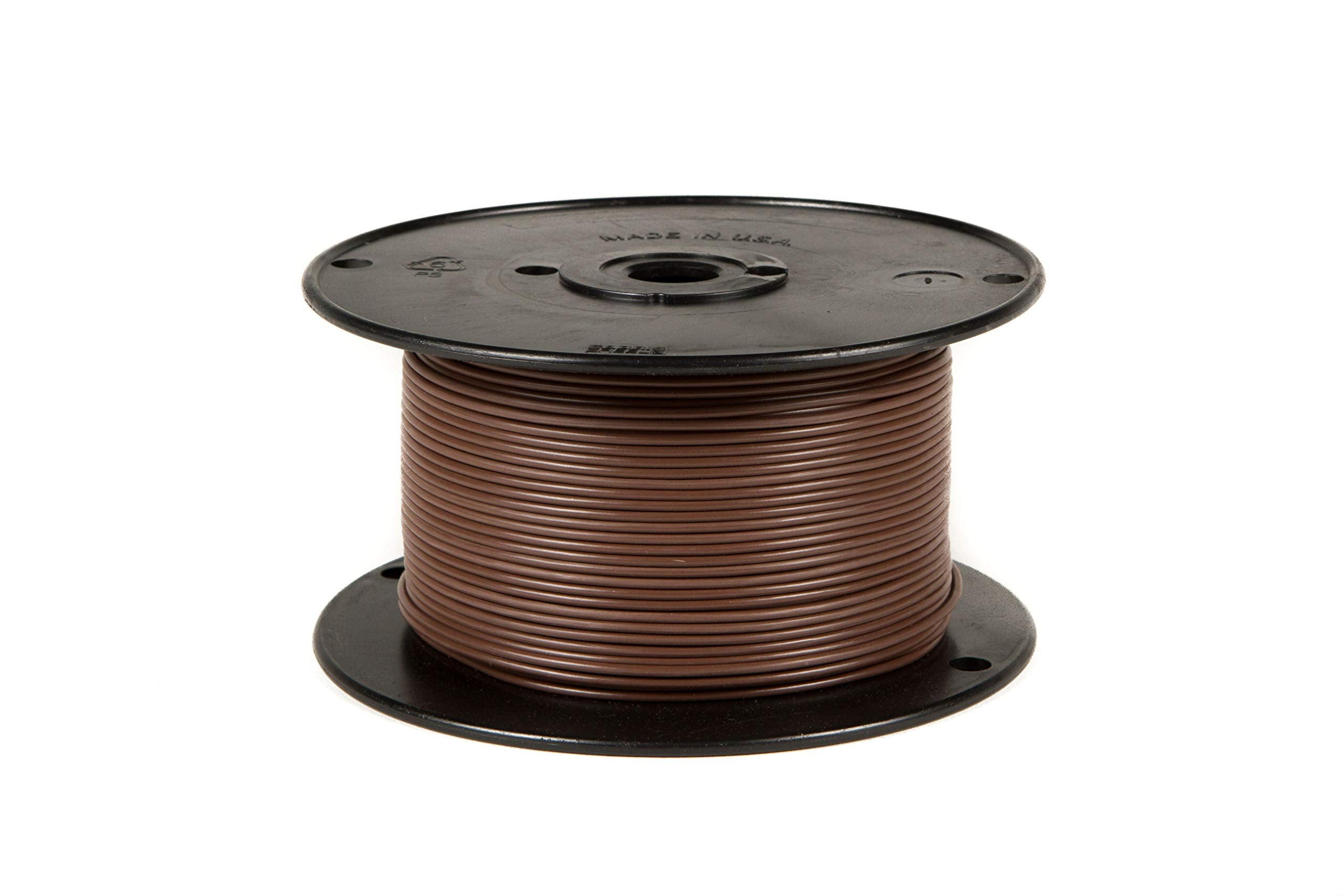 Battery Doctor WirthCo 81100 Plastic Primary 16 Gauge Wire Single Conductor - 100', Brown