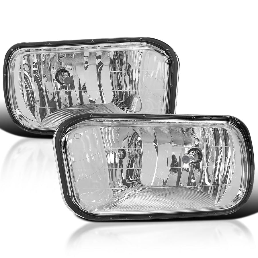 Fog Lights Spec-D Tuning Clear Lens + H10 Bulbs Included Compatible with Dodge Ram 1500 2500 3500 2009-2012 L+R Pair Assembly