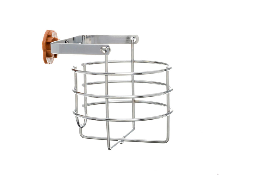Chrome-Plated Steel attwood 11672-4 Gimbaled Mounted Mug Beverage Holder with Insulation