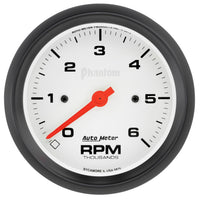 Phantom AUTO METER 5875 Tach 3 3/8 6K RPM