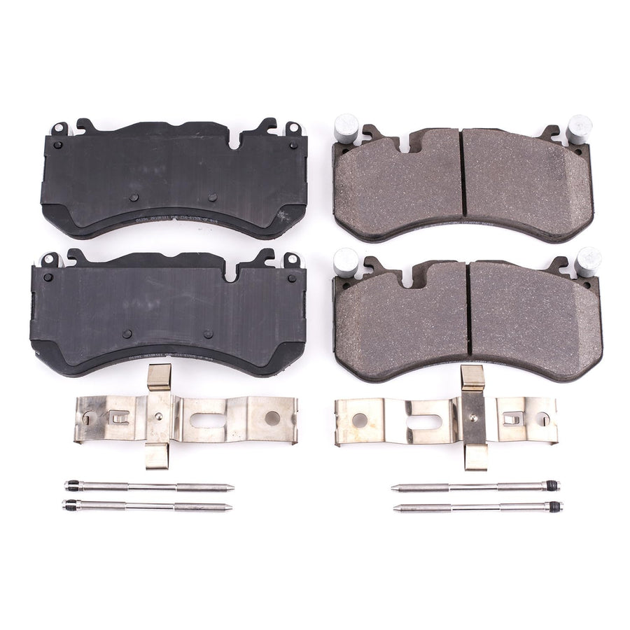 Z17 Power Stop 17-1291 Front Ceramic Brake Pads with Hardware