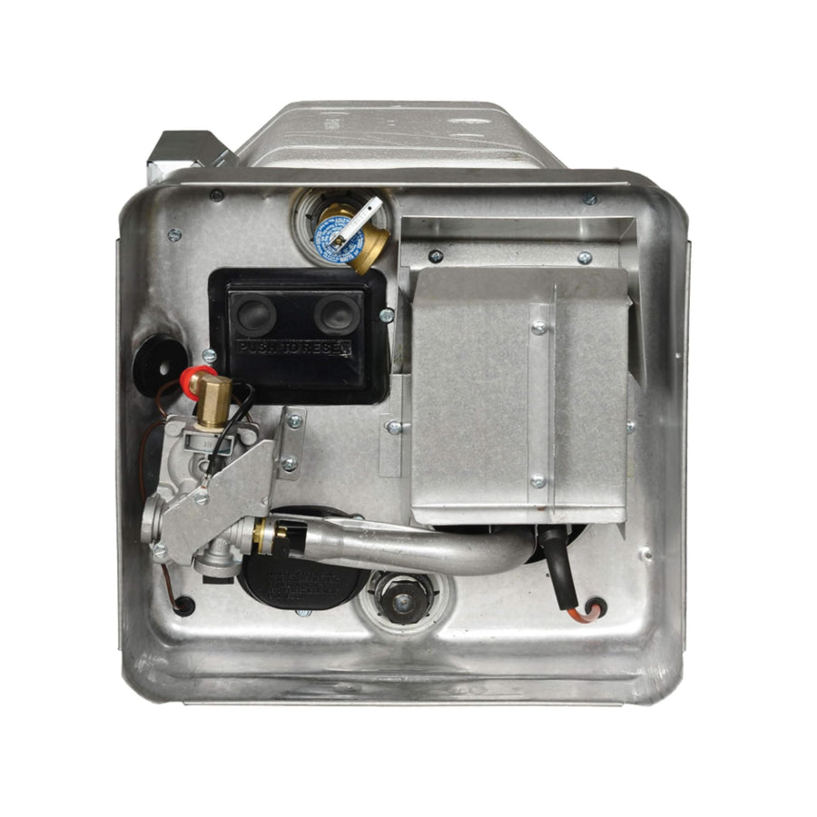Suburban RV Advantage Tank Water Heater SW10DE - 10 gallon Porcelain Lined Steel Tank with Direct Spark Ignition (DSI) and Incoloy Electric Element (5243A)