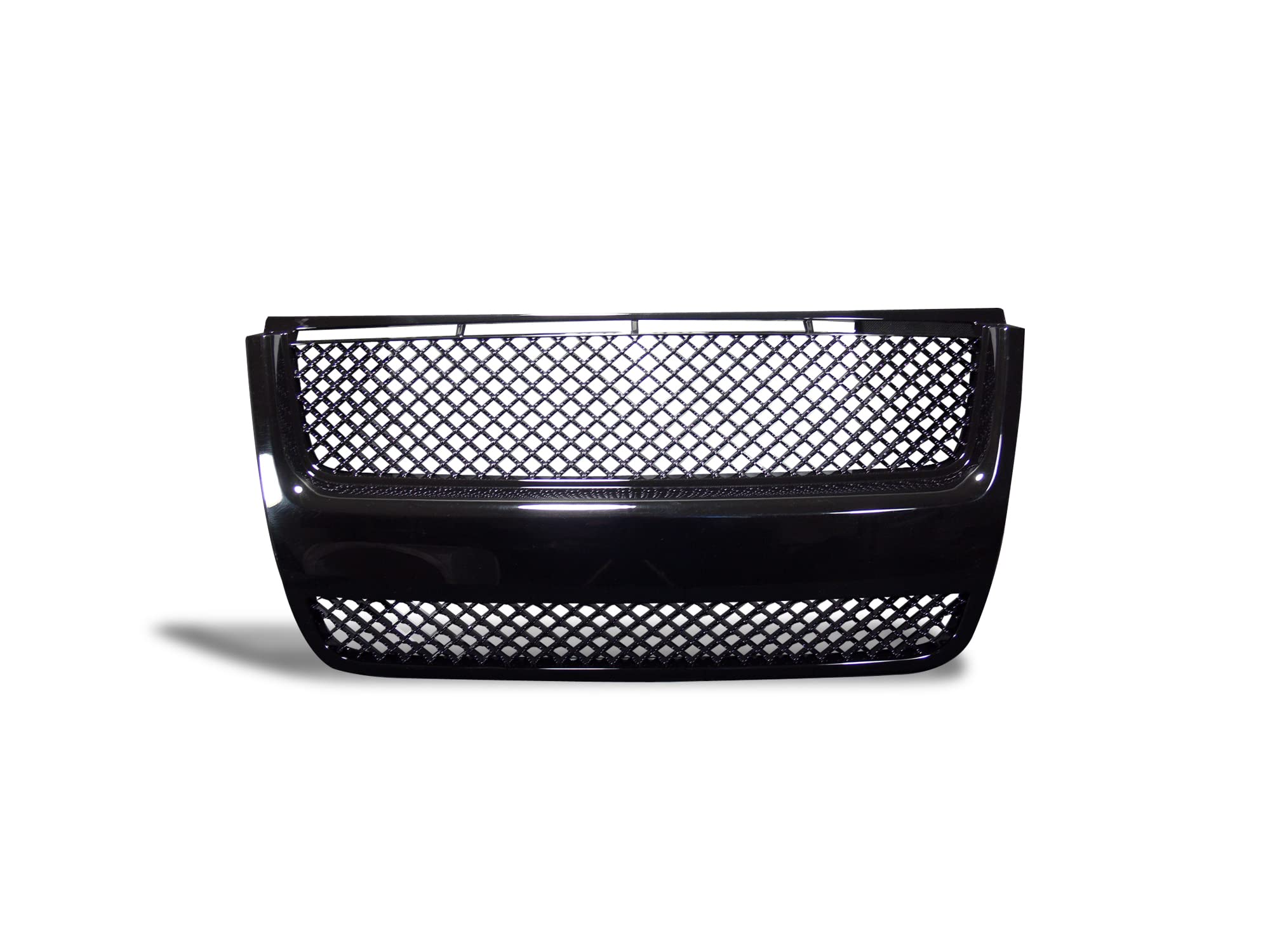 7148147 Armordillo USA Mesh Front Hood Grille - Gloss Black Fits 2007-2010 Ford Explorer Sport Trac