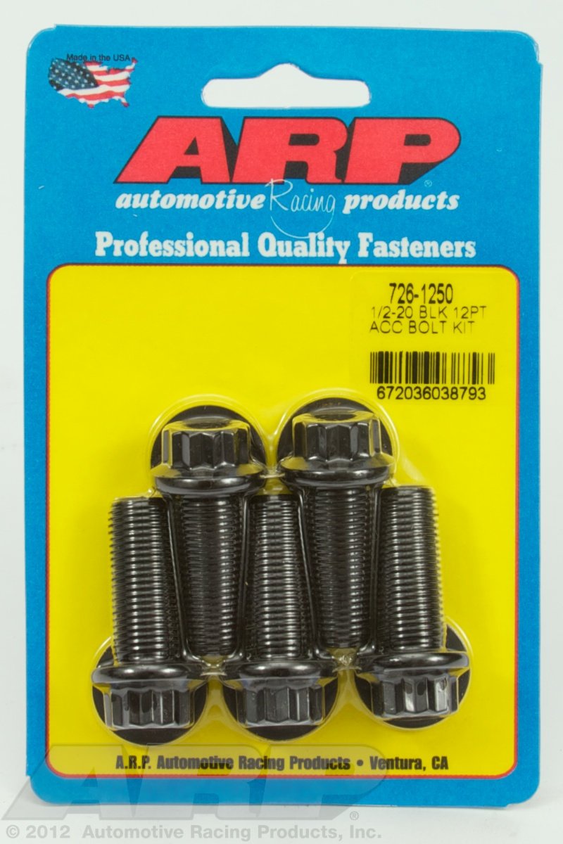 Black ARP (726-1250) Oxide Bolt
