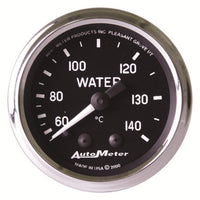 Auto Meter Cobra 2" 60-140 Degree Centigrade Water Temperature Gauge