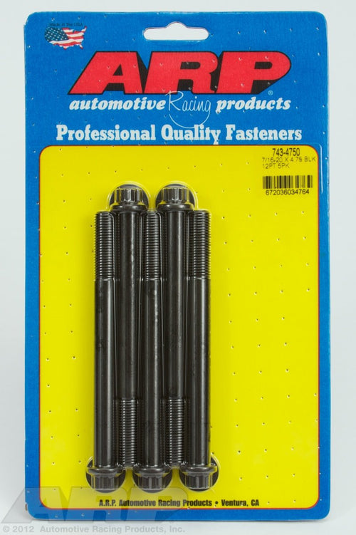 Black ARP (743-4750) Oxide Bolt