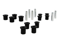 Bushing Nolathane Kit, REV161.0036 Black