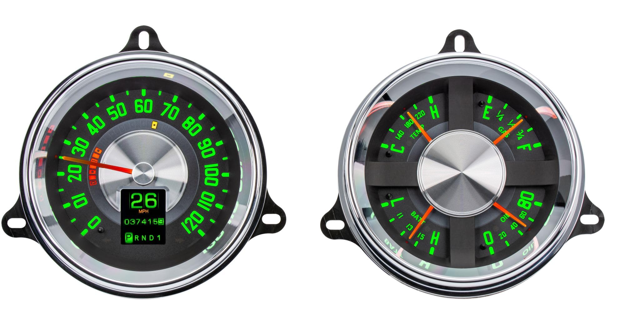 Dakota Digital Retrotech RTX-54C-PU-X Gauge Instrument System Compatible with 1954 Chevy Pickup