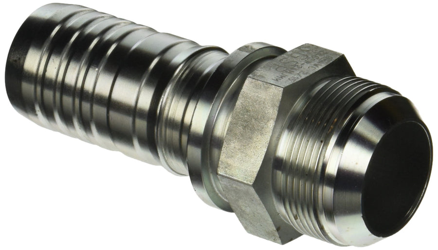 GlobalSpiral Plus Series Gates 161-1000-2424 Couplings, Male JIC, 37 Degree Flare, 1-1/2" ID