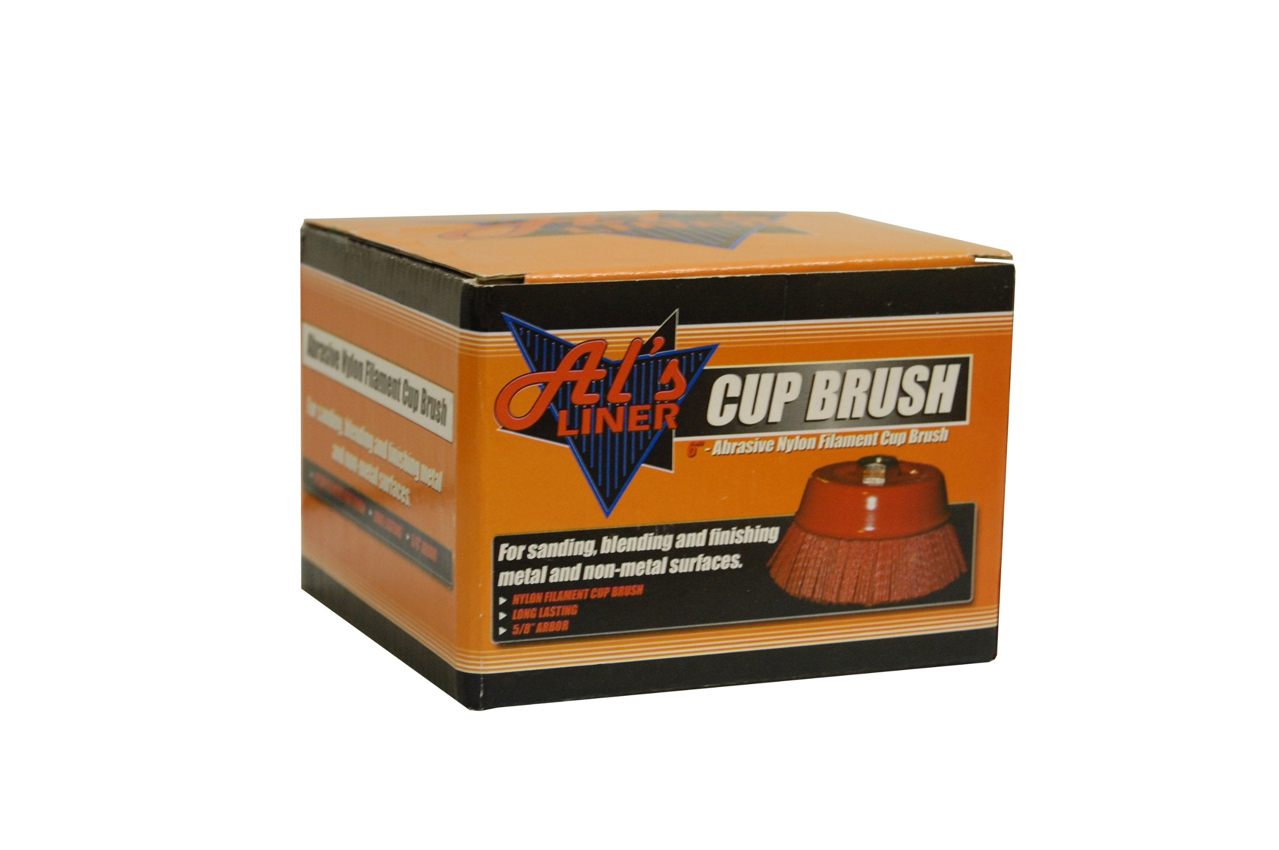ALS-6CB Al's Liner 6" Abrasive Nylon Filament Cup Brush