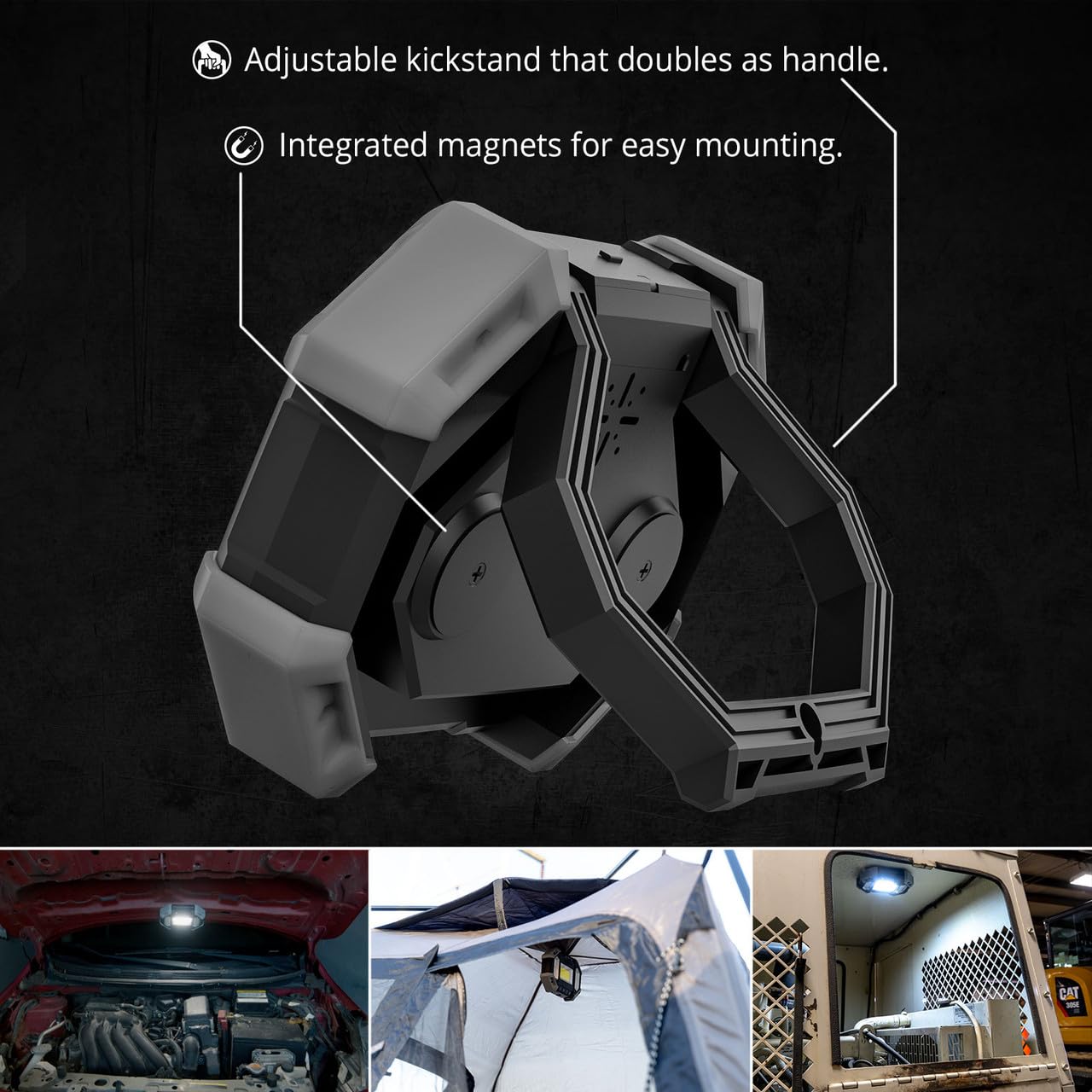 XKGLOW 7 Mode XKdefender Work & Security Light w/Remote for Home Office Commercial Camping Light
