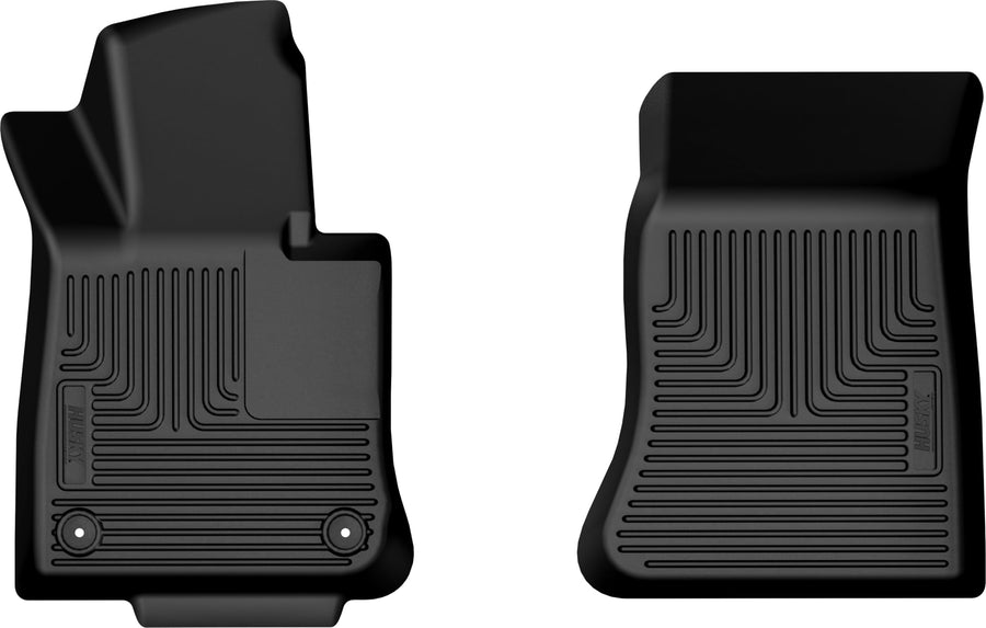 Husky Liners Floor Mats X-act Contour | Fits 2023-2026 Mercedes-Benz GLC300 | Front Row, 2-pc Black - 52391