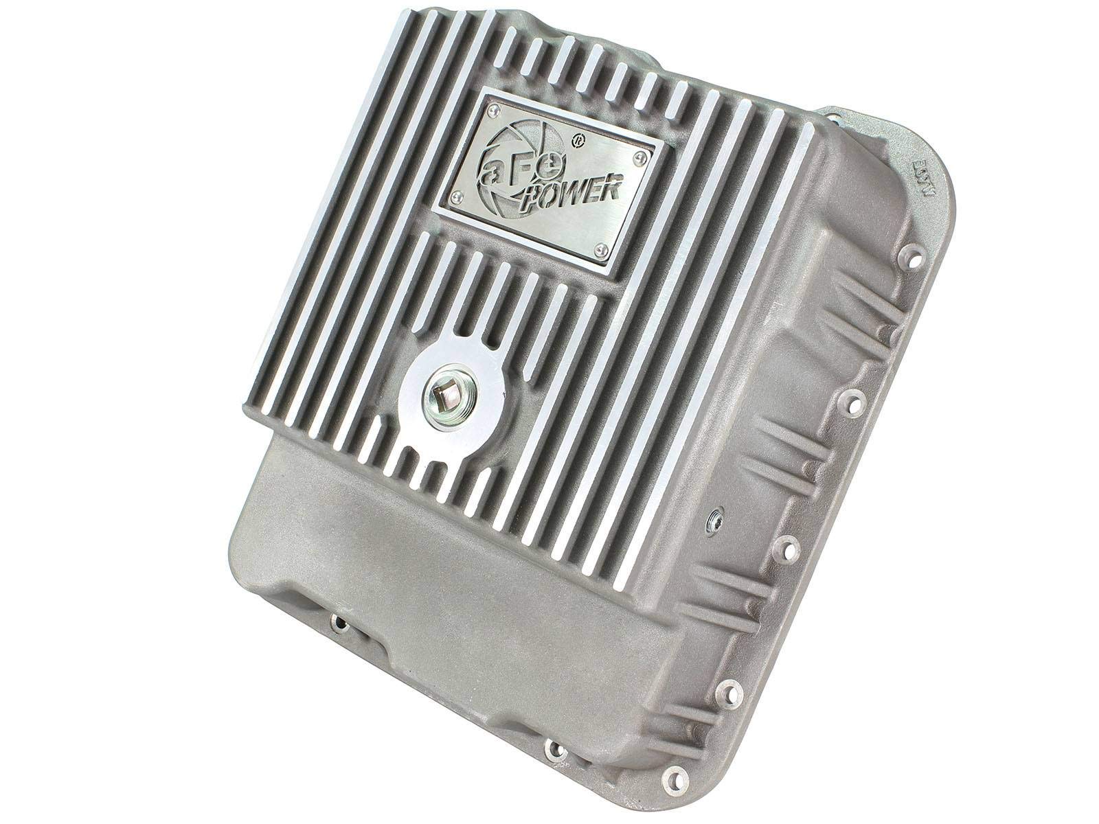 GM Trucks aFe Power 46-70240 Transmission Pan (Raw; Machined)