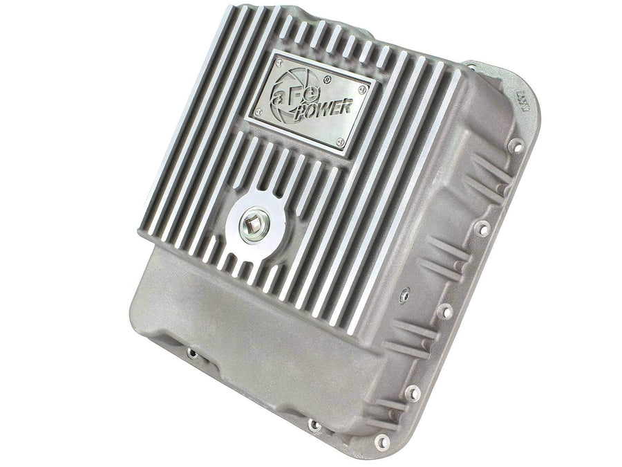GM Trucks aFe Power 46-70240 Transmission Pan (Raw; Machined)
