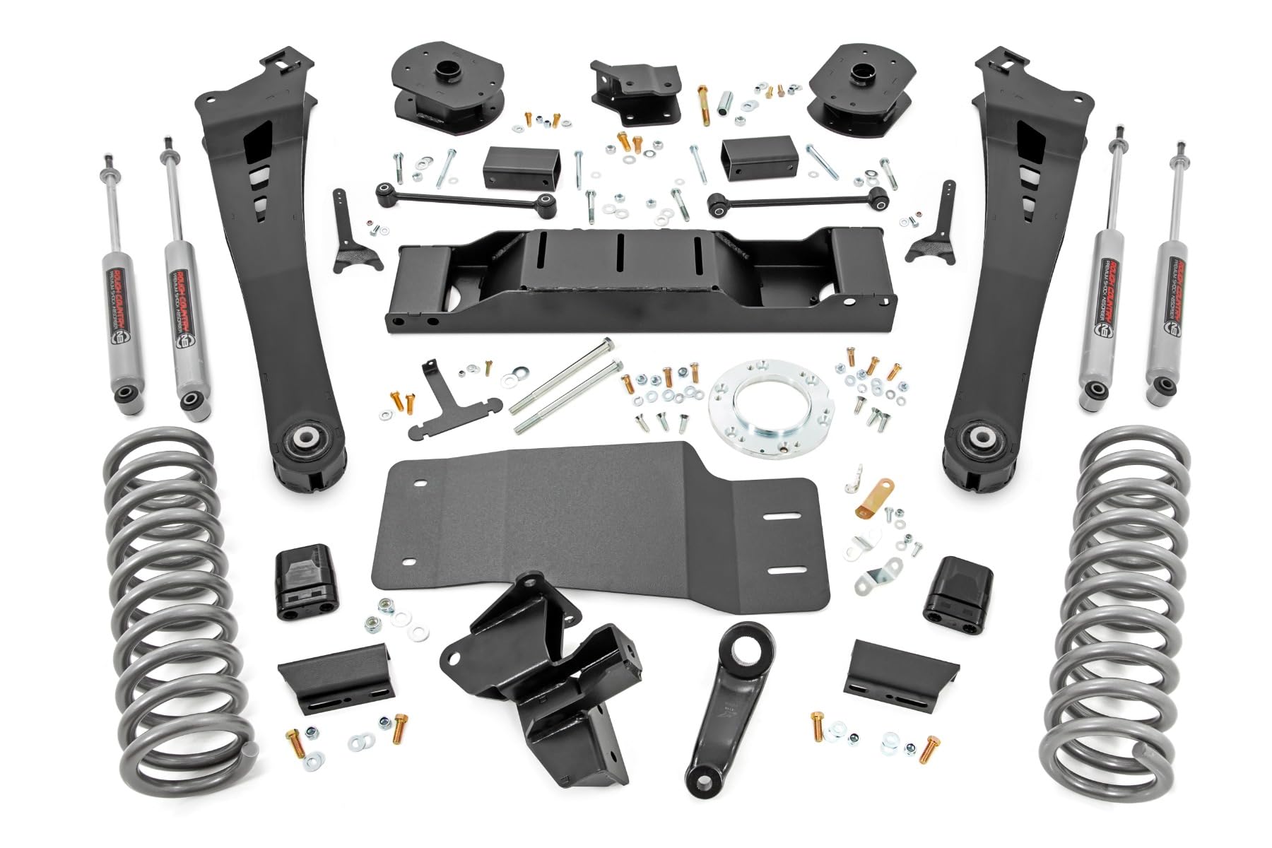 5" Rough Country Suspension Lift Kit for 2019-2024 Ram 2500 4WD | Diesel - 36030