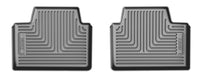 Weatherbeater Husky Liners Floor Mats | Fits 2022-2025 BMW 330i | 2nd Row, 2-pc Black - 16091