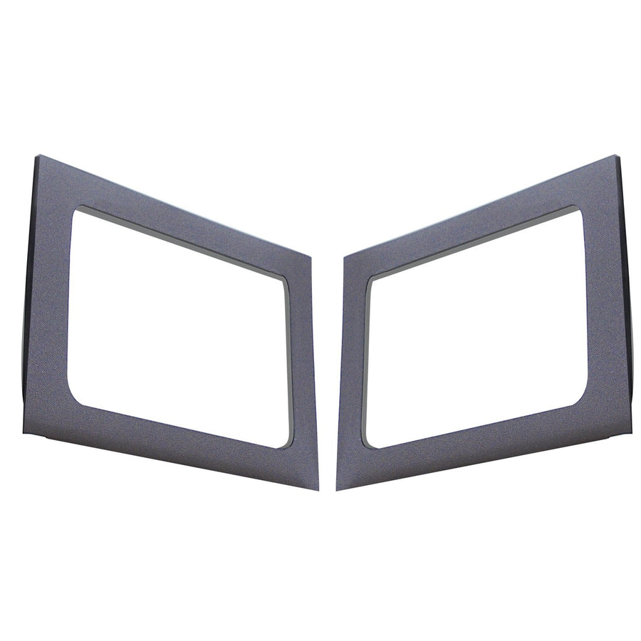 Design Engineering Boom Mat 050150 Grey Sound Deadening Side Window Trim Kit Compatible with 4-Door Jeep Wrangler JK (2011-2018)