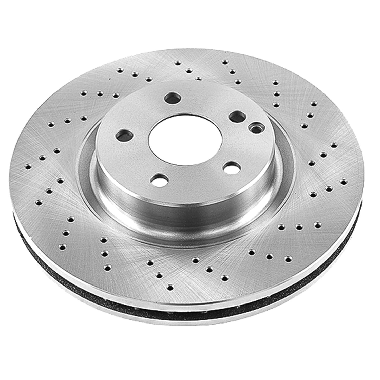 Power Stop EBR866 Front Brake Rotor Autospeciality Stock Replacement For Mercedes-Benz E350, Mercedes-Benz E550, Mercedes-Benz SL, Mercedes-Benz SL550 [Model Specific]